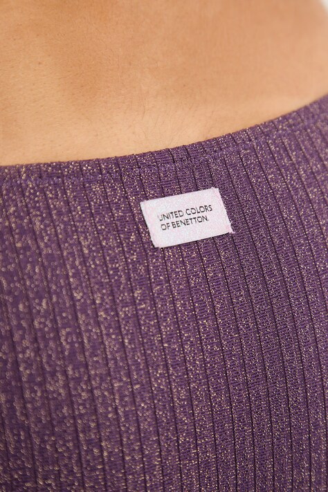 United Colors of Benetton трусики для плавання жіночі — SS26-BID1B3, фіолетовий — фото 5