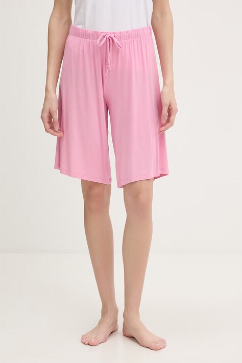 United Colors of Benetton szorty piżamowe damskie z modalu różowe 36MX3900X