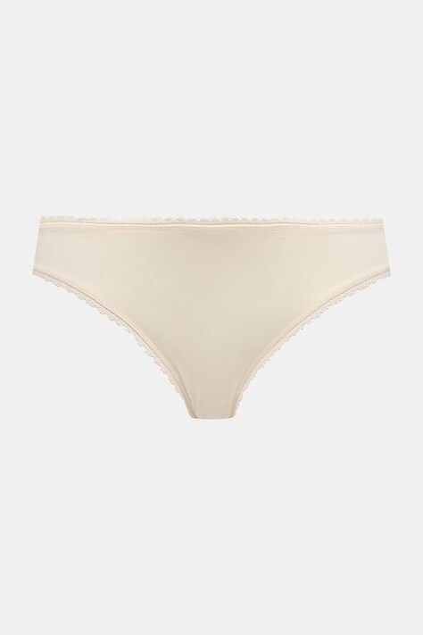 United Colors of Benetton Трусики жіночі із модалу 3 шт — SS26-BID1BN, бежевий — фото 2