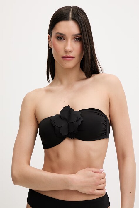 United Colors of Benetton plavková podprsenka dámska čierna 3P6H5R05Q