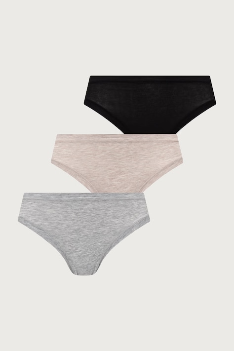 United Colors of Benetton Κιλότα γυναικεία με βαμβάκι 3-pack πολύχρωμα 3ZQM1S02W