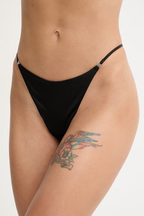 Calvin Klein Underwear γυναικεία στρινγκ μαύρα LV00QF8656
