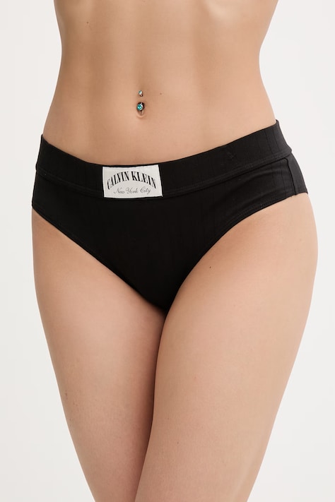 Calvin Klein Underwear nohavičky dámske čierne LV00QF8815