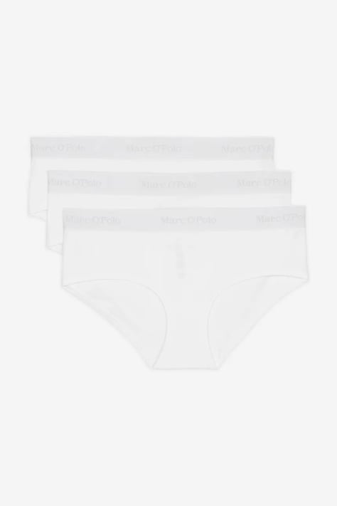 Marc O'Polo figi 3-pack kolor biały 10217911