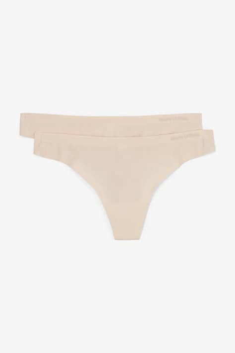 Marc O'Polo stringi 2-pack kolor beżowy 10221571