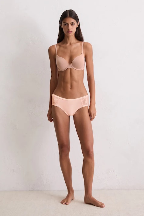 Marc O'Polo figi kolor różowy z koronki 10225462