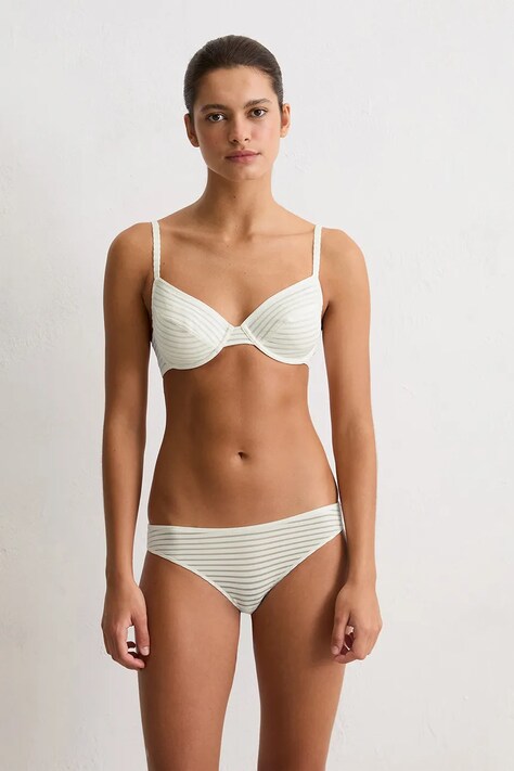 Marc O'Polo biustonosz kolor biały wzorzysty 10225485