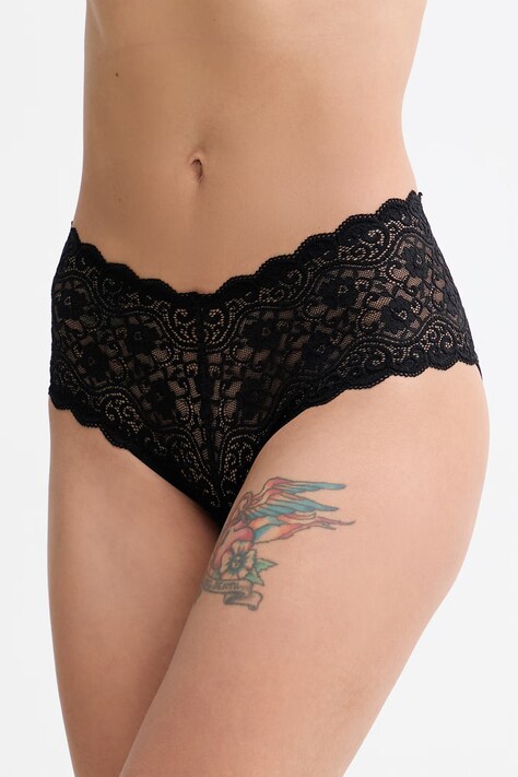 Triumph figi Amourette kolor czarny z koronki 10210675