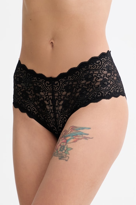 Triumph figi Amourette kolor czarny z koronki 10210675