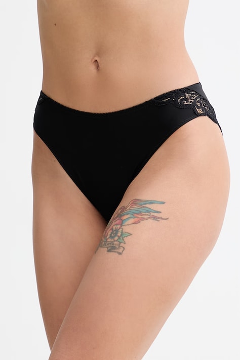 Triumph figi Amourette kolor czarny z bawełny 10210688