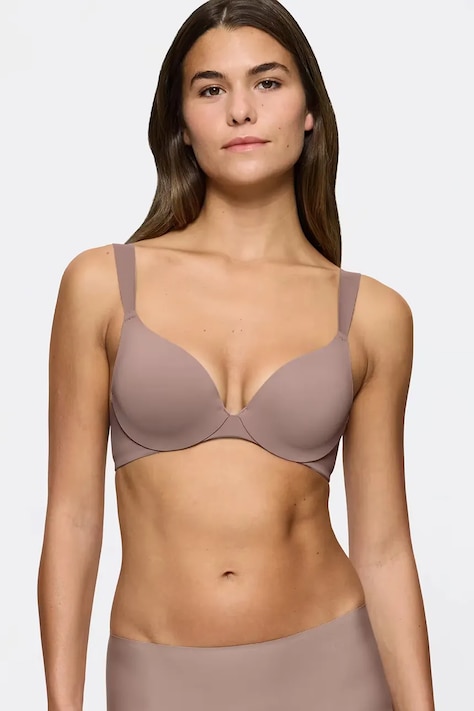 Triumph sutien Body Make-Up Illusion culoarea bej, uni, 10217848