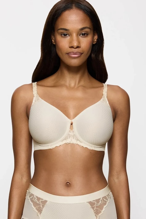 Σουτιέν Triumph Wild Azalea Florale χρώμα: μπεζ, 10219852