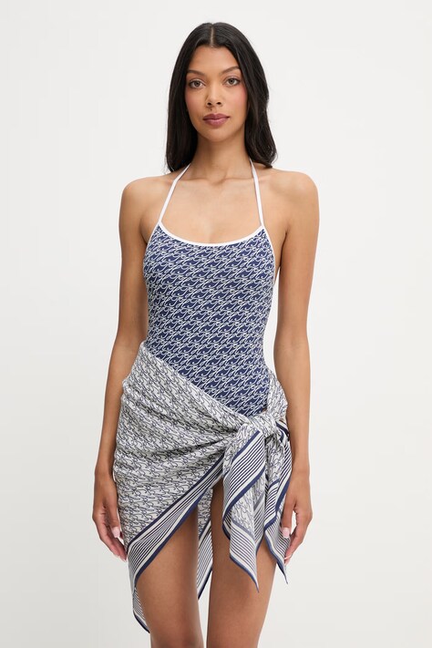 Tommy Hilfiger pareo damskie granatowe UW0UW06423