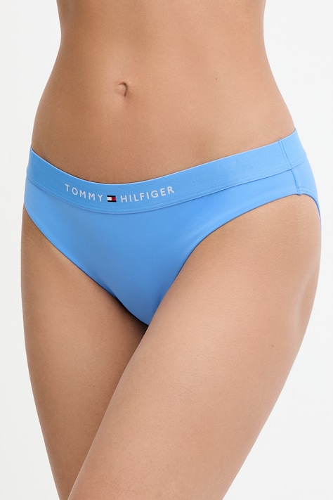 Tommy Hilfiger plavkové kalhotky dámské modré UW0UW06363