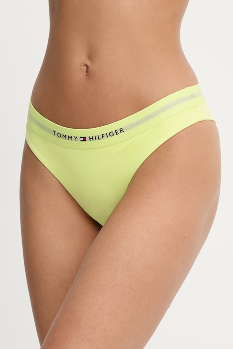 Tommy Hilfiger mutandine da spiaggia da donna verde UW0UW06364