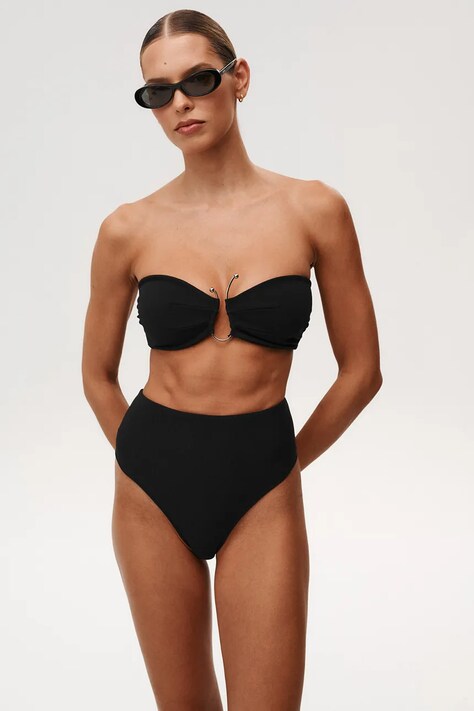 Undress Code figi kąpielowe damskie Dune Bikini Bottom czarne 1198