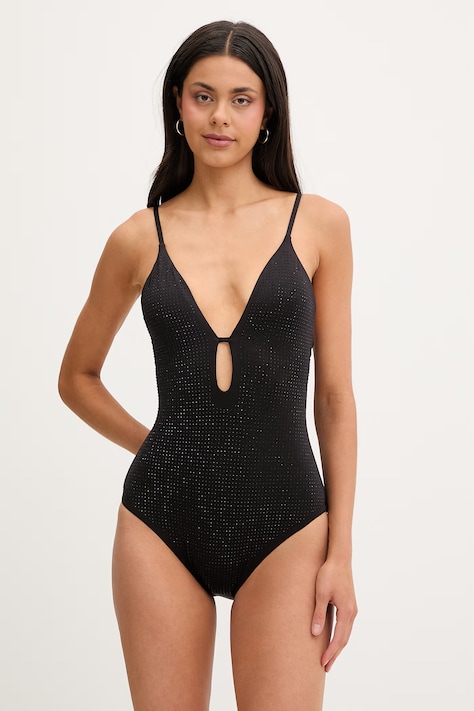 MICHAEL Michael Kors Costum de baie dintr-o singură piesă pentru femei negru MM17967