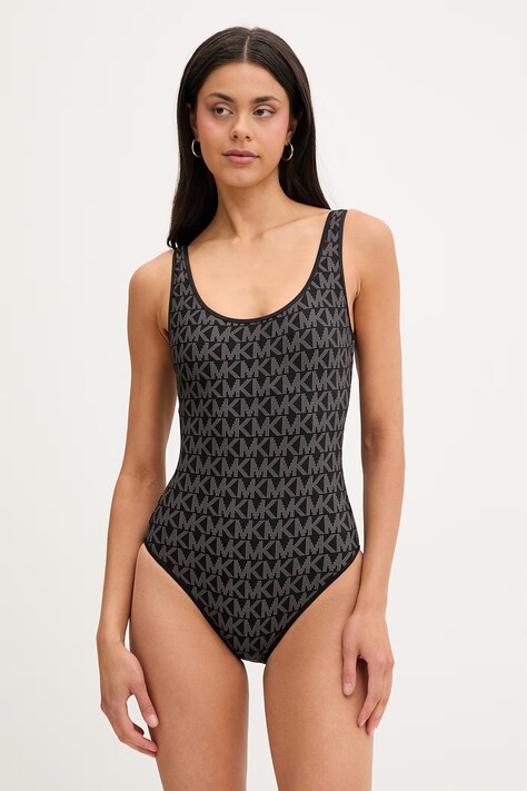 MICHAEL Michael Kors strój kąpielowy jednoczęściowy damski czarny MM31553