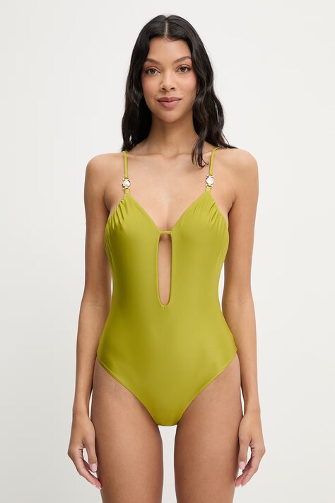 Patrizia Pepe strój kąpielowy jednoczęściowy damski zielony 2I0162 J415