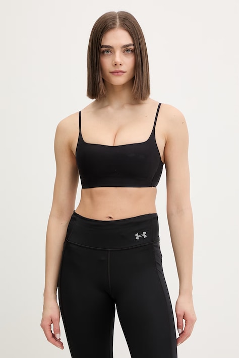 Under Armour biustonosz sportowy Open Back czarny 6011153