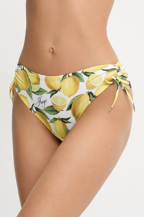 HUGO figi kąpielowe damskie FANCY_Classic żółte 50561305