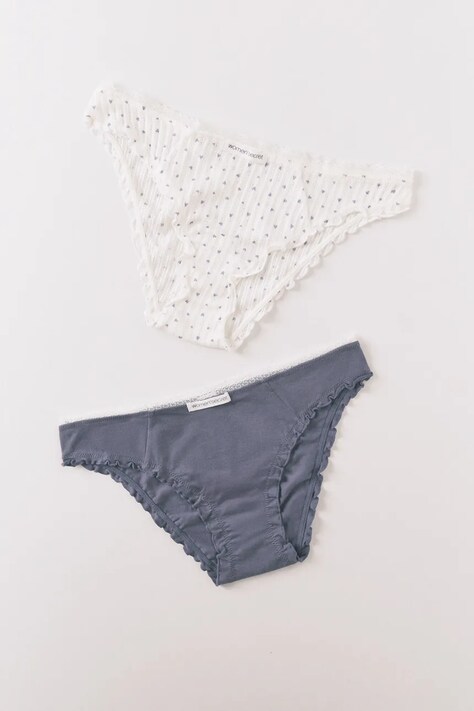 Women'secret Figi damskie 2-pack białe 4633528