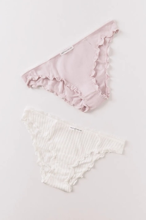 women'secret figi 2-pack kolor biały 4633530