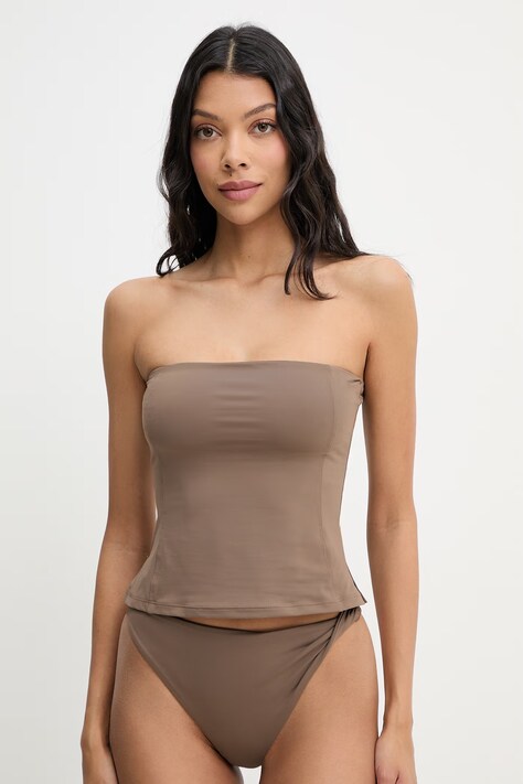 Casall top kąpielowy damski brązowy 26319