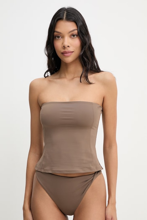 Casall top kąpielowy damski brązowy 26319