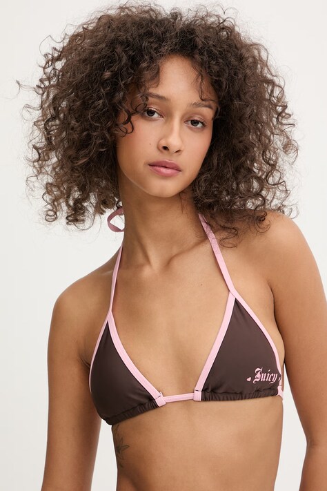 Juicy Couture Γυναικείο Μαγιό δύο τεμαχίων TAIHTI καφέ JCITS126201