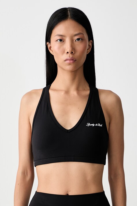 Sporty & Rich Signature Logo grudnjak crni TO03671326BA01