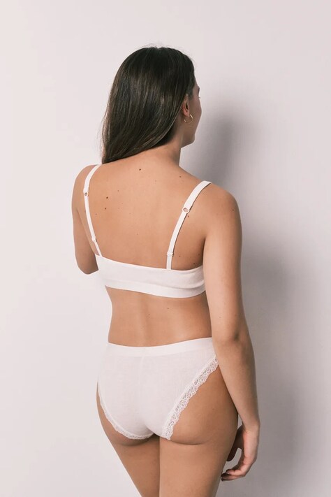 women'secret figi damskie z wiskozą beżowe 4633536