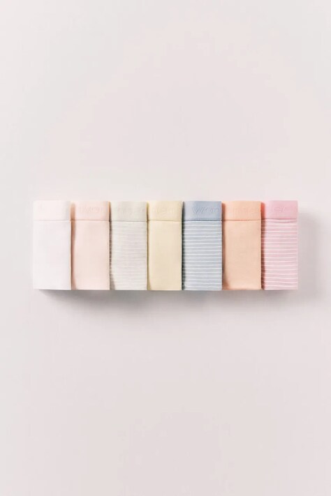 women'secret brazyliany damskie bawełniane 7-pack multicolor 4933660