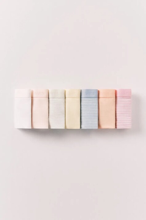 women'secret figi damskie bawełniane 7-pack multicolor 4933672