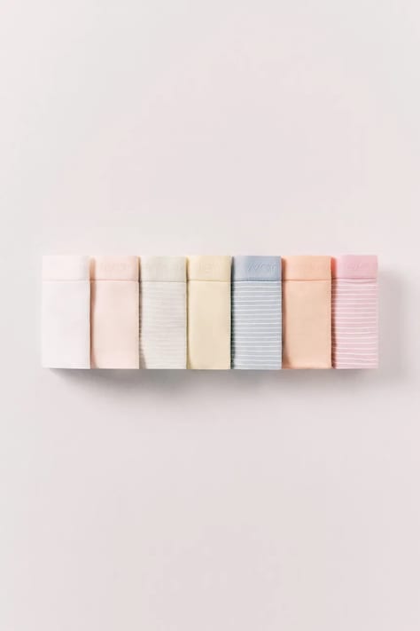 women'secret nohavičky dámske bavlnené 7-pak viacfarebné 4933672