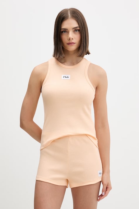 Fila piżama dwuczęściowa damska pomarańczowa FPS4232