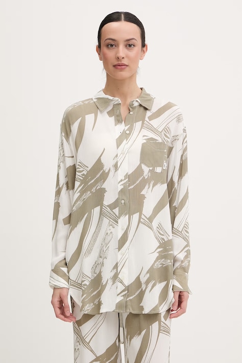 DKNY koszula plażowa damska zielona DIE6C955