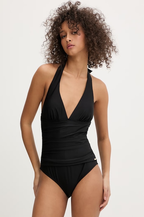 DKNY Слитный купальник для женщин чёрный DIE6M733