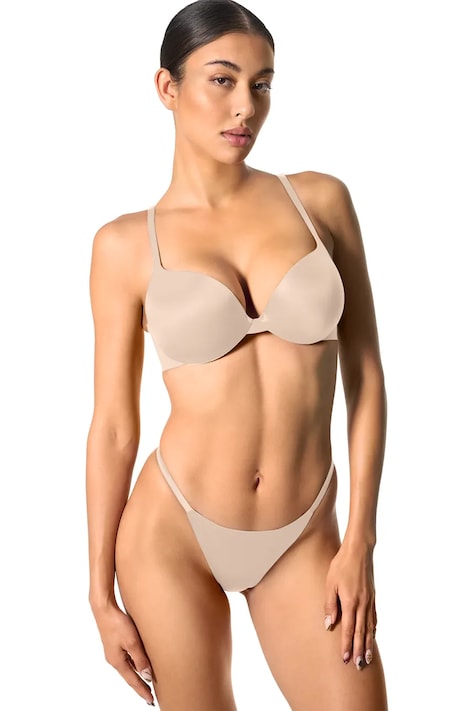 GOD SAVE QUEENS stringi damskie G-STRING beżowe GSQ-135-129