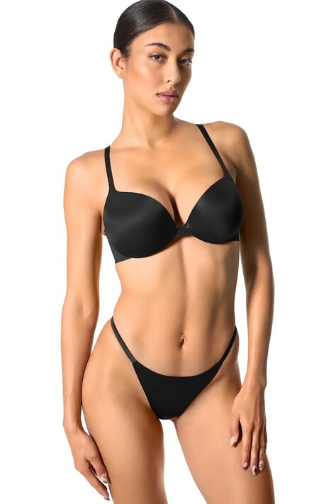 GOD SAVE QUEENS stringi damskie G-STRING czarne GSQ-135-129