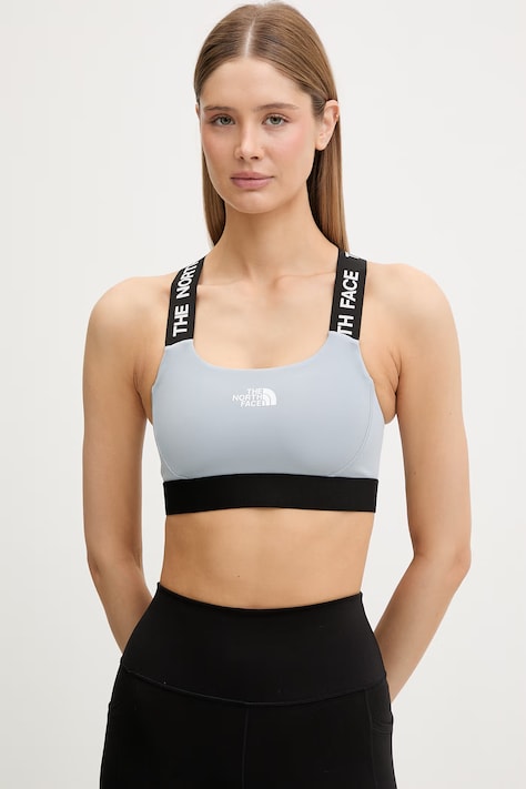 The North Face biustonosz sportowy CAMBRENA niebieski NF0A8G1JFM21