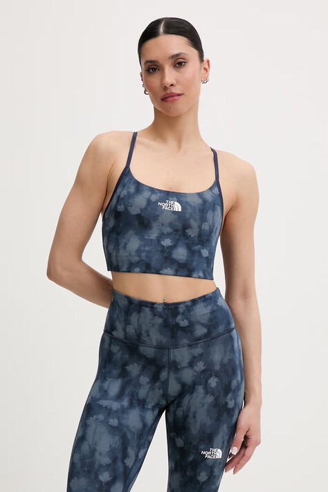 The North Face biustonosz sportowy FLEX granatowy NF0A8GZCJZ91