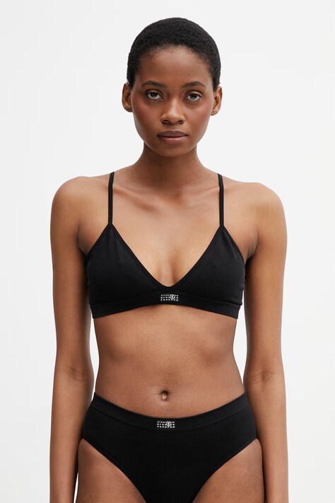 MM6 Maison Margiela biustonosz czarny MKR170010