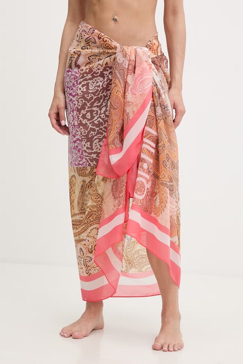 Liu Jo pareo damskie pomarańczowe VA6136 T4902