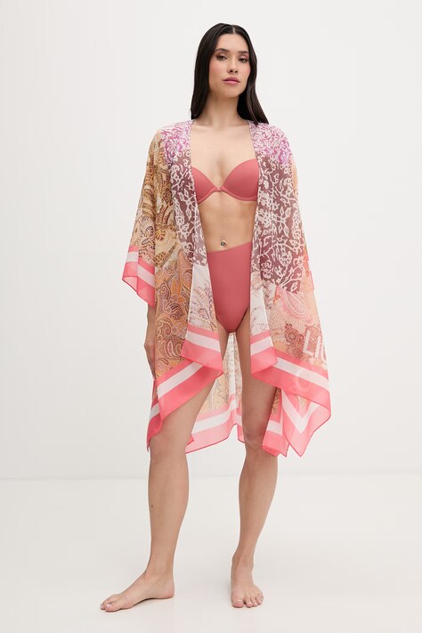 Liu Jo narzutka plażowa damska brązowa VA6160 T4902