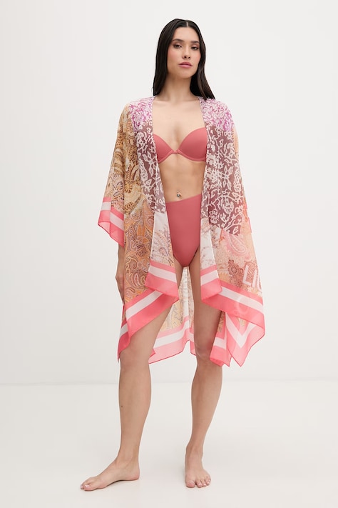 Liu Jo plážová šatka dámska hnedá VA6160 T4902