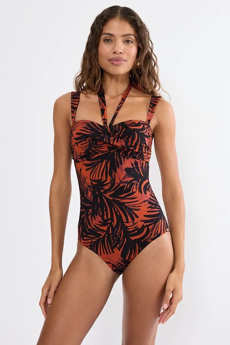 Triumph strój kąpielowy jednoczęściowy damski Summer Palm czerwony 10226609