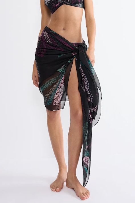 Triumph pareo damskie Beach MyWear czarne 10222188