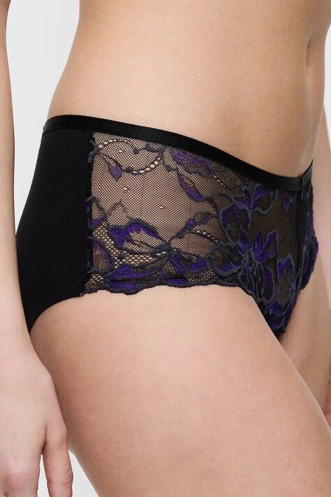 Triumph figi dziecięce z lyocellem Wild Gardenia Florale czarne 10224878