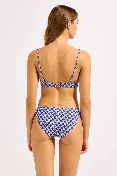 Seafolly plavkové kalhotky dámské Hipster námořnické modré 40473-301